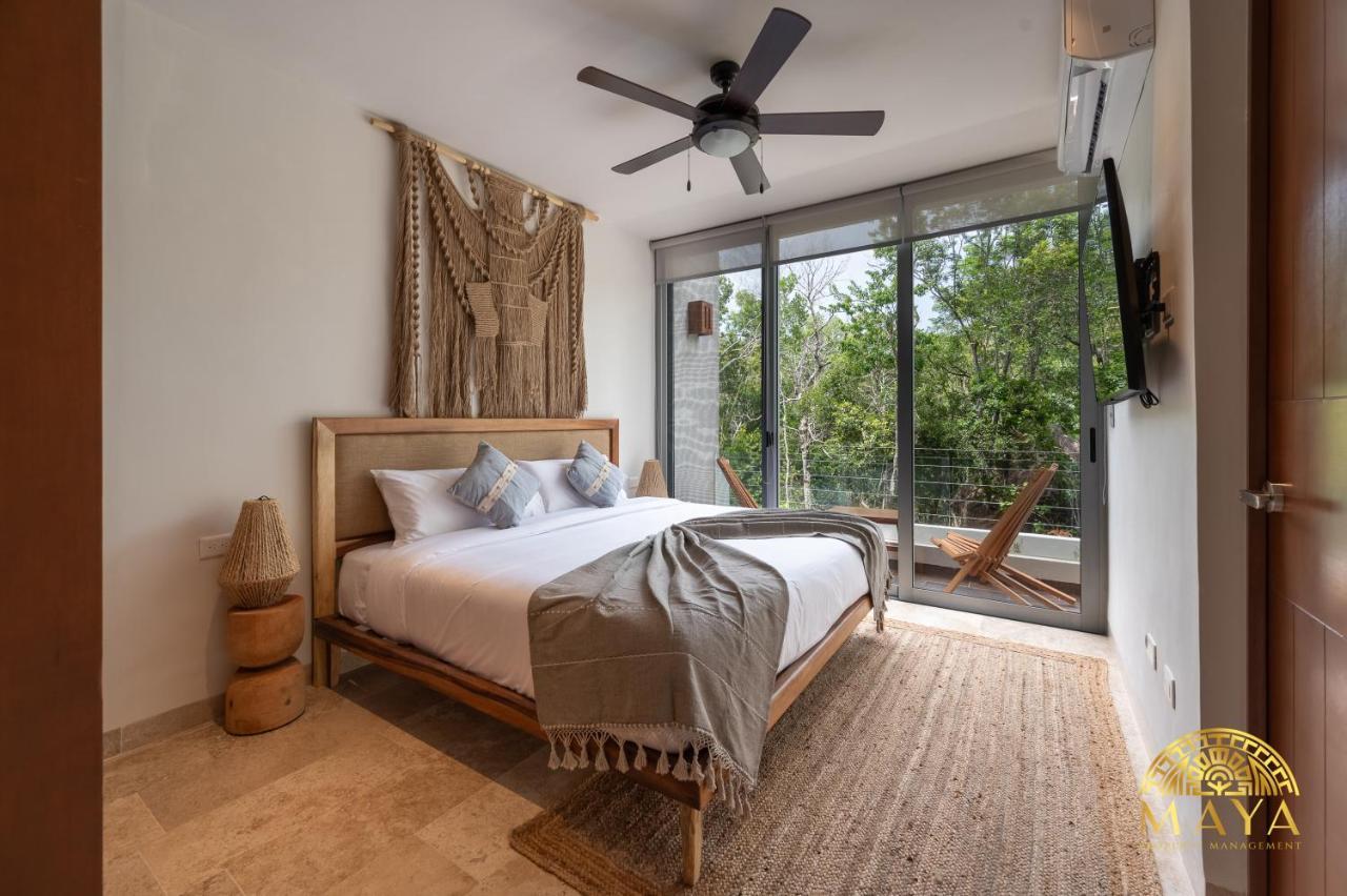 Nhoa 208A Lux 2Br Condo Jungle View In Aldea Zama Tulum Exterior foto