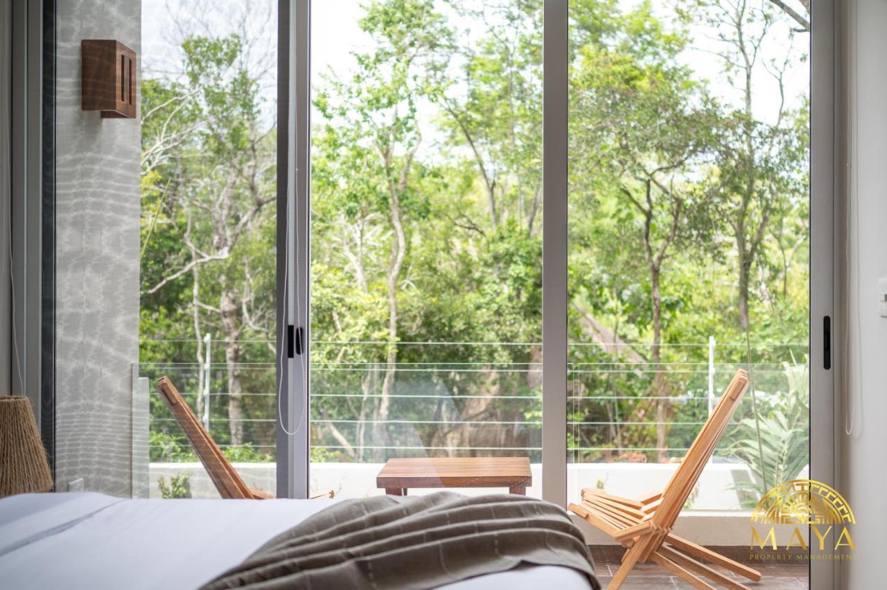 Nhoa 208A Lux 2Br Condo Jungle View In Aldea Zama Tulum Exterior foto